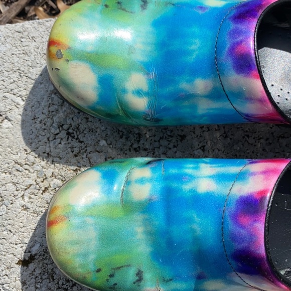 Limited edition rainbow tye dye Dansko - Picture 2 of 4
